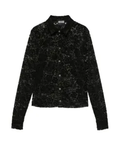 Элегантная рубашка Nero AW25 Versace Jeans Couture, черный