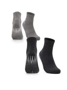 Occulto Набор из двух нескользящих носков Andi черного и серого цвета