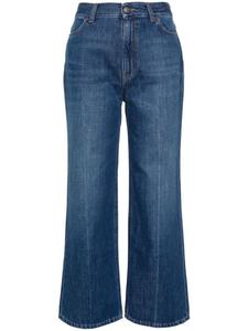 Укороченные джинсы прямого кроя Rodebjer, синий