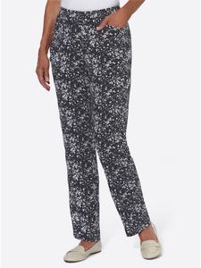 Брюки-карго с принтом черного и экрю WITT WEIDEN