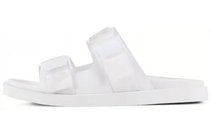 Шлепанцы мужские белые Emporio Armani