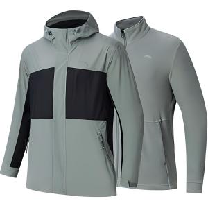 Куртка Anta Outdoor Collection Asphalt Gray/Basic Black