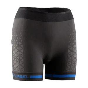 Женские шорты Spirit W Lurbel колготки для трейлраннинга, серый/синий