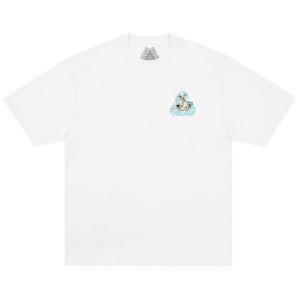 Футболка Palace Cherub P-3 белого цвета