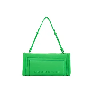 CHARLES&KEITH Тканевая сумка через плечо, Green Green
