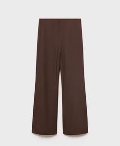 Женские брюки прямого кроя MANGO, Brown