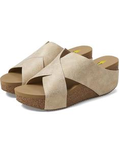 Женские сандалии Firefly Criss Cross в золотом цвете VOLATILE