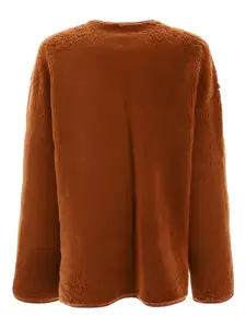 Куртка из овчины с застежкой на пуговицы GIOVI, коричневый