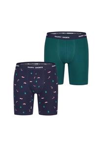 Длинные боксерские рождественские трусы-боксеры Happy Shorts, цвет christmas