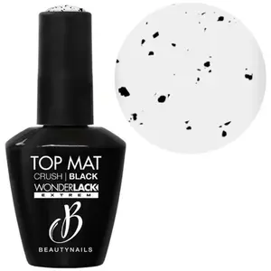 Bna We Top Mat Crush Black 12 Millliters Beautynails