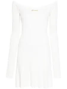 Платье мини La Robe в рубчик JACQUEMUS, белый