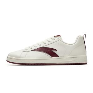 ANTA Универсальные скейтборд кроссовки Women's Ivory White/Deep Red