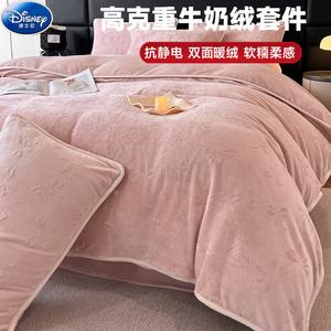 Disney Комплект постельного белья 4 предмета, 180 см, простыня, пододеяльник 200x230 см