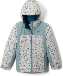 Columbia девичья куртка Horizon Ride IV Printed, Dark Stone Watergarden/Crushed Blue