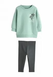 Толстовка с круглым вырезом стандартного кроя Next, Sage Green