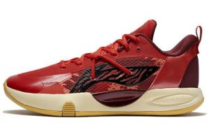 Баскетбольные кроссовки Speed 8 мужские с низким верхом, огненно-красные/темно-каштановые Lining