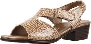 Женские сандалии SAS Suntimer с комфортным каблуком, бежевый