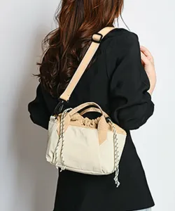 Мини-сумочка-тоут на завязках Aimoha - Select -, цвет Beige