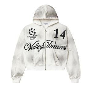 Худи Vale Forever Oreo 14 Zip Up Hoodie, Dest/Smoke