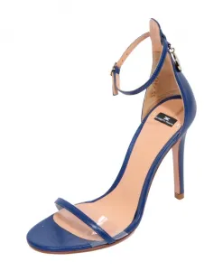 Синие сандалии капри Elisabetta Franchi, синий