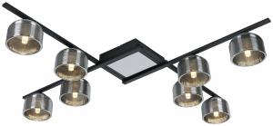 Потолочный светильник G9 Хром/Черный IP20 Novel, черный/хром