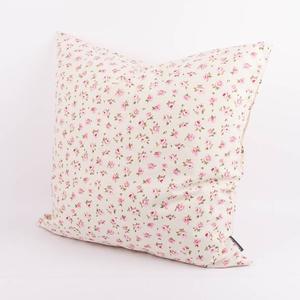 Чехол на подушку Classic Little Rose экрю-розовый разные размеры BEAUTIFUL LIFE размер 60x60см (ВxШ) размер 60x60см (ВxШ) Schöner-Leben