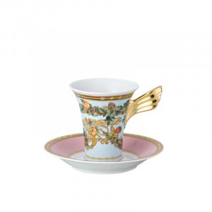 Rosenthal Versace Le Jardin de Versace Чашка для эспрессо, 2 предмета 0,09 л Rosenthal meets Versace, разноцветный/золотой