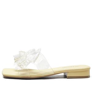 YEARCON Женские противоскользящие тапочки устойчивые к истиранию Ecru, цвет Ecru