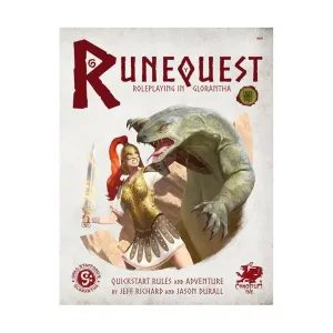 Quickstart Rules and Adventures, RuneQuest (Chaosium), мягкая обложка