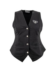 Roberto Geissini Вязаный жилет Queen, черный
