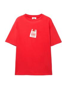 Рубашка Pull&Bear, красный