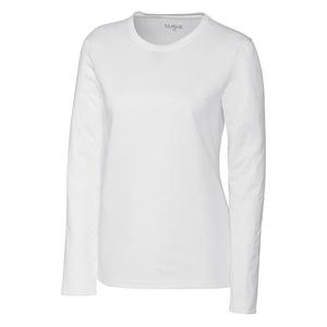 Футболка с длинным рукавом Spin eco performance Clique, White