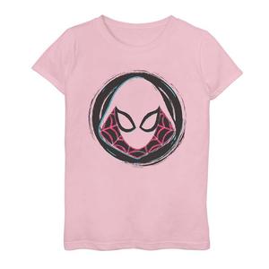 Футболка с рисунком Marvel Spider-Gwen для девочек 7–16 лет, розовый