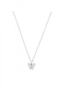 Amor Колье с подвеской, серебро 925 пробы, родированное серебро