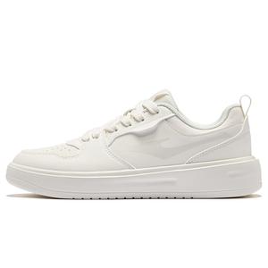 Erke Нескользящие и износостойкие дышащие низкие кроссовки для скейтбординга женские, цвет микрокристаллический белый