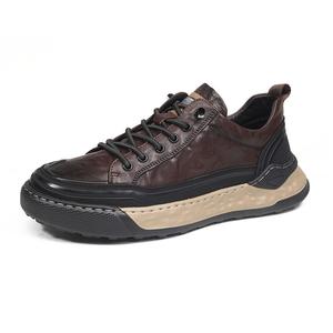 Низкие повседневные туфли мужские ZUOSAISI, Brown
