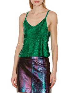 Топ с пайетками Haley Walter Baker, цвет Emerald