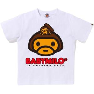 Детская футболка A BATHING APE, белый