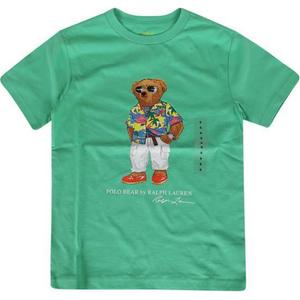 Футболка SS24 светло-зеленая детская Polo Ralph Lauren