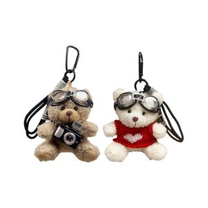 TBoML Плюшевый кулон, Shimmery Camera Bear+Red Sweater Little White Bear