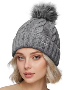 Шапка Neverless Caren, серый