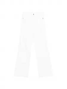 Джинсы с широкими штанинами Patrizia Pepe, белый