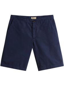 Брюки из льна Woolrich, синий