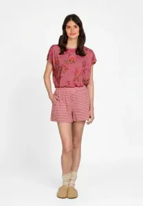 Футболка tatum с коротким рукавом и цветочным принтом bodhi Pip Studio, Dark Pink