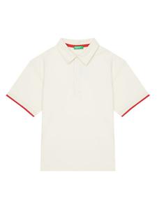 Свободная рубашка поло 3MI5C301U United Colors Of Benetton, бежевый