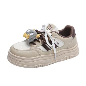 Низкие женские кроссовки BINGO DUCK, Brown