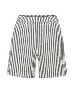 Брюки свободного кроя CULTURE Kima, Black Denim/White