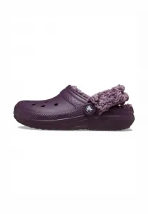 Классические сабо на флисовой подкладке Crocs, Plush Plum