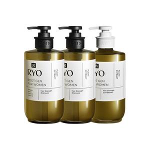 Набор шампуня и кондиционера для эластичности кожи головы питательное очищение 580мл*2+580мл Ryo