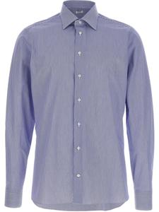 Рубашка в полоску BORRIELLO NAPOLI, синий